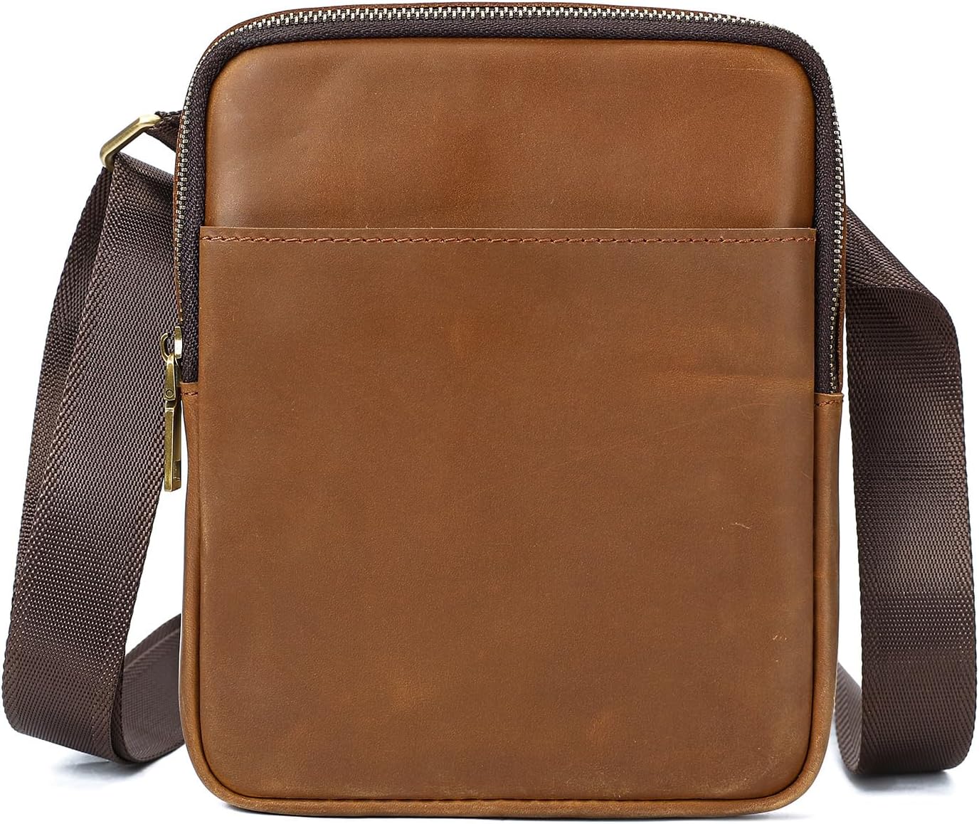 NIUCUNZH Man Purses and Bags Small, Mini Genuine Leather Messenger